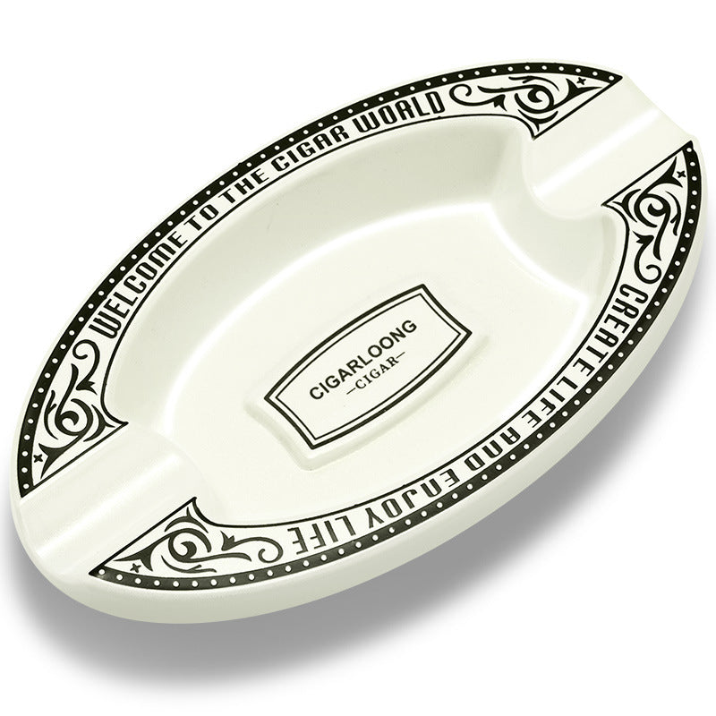 Cigarloong Oval Ashtray