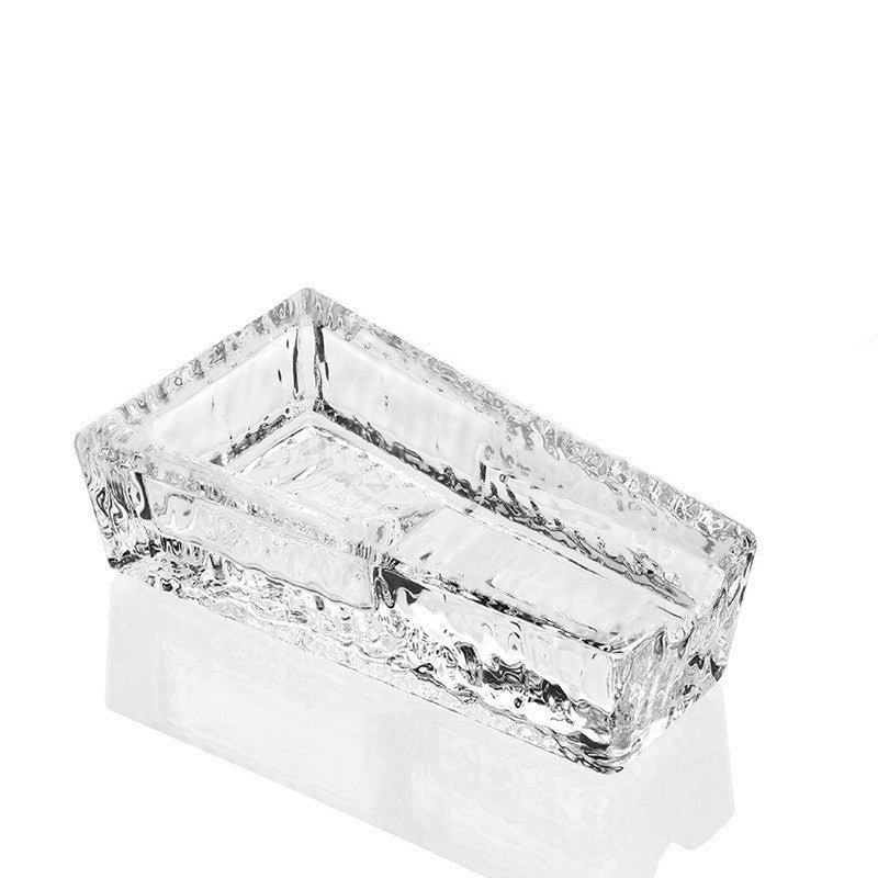 Crystal Glass Cigar Ashtray