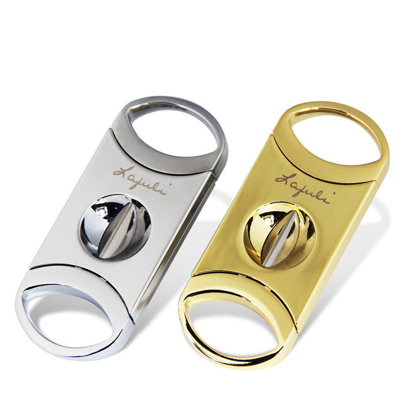 Stainless Steel V-Shaped Cigar Cutter