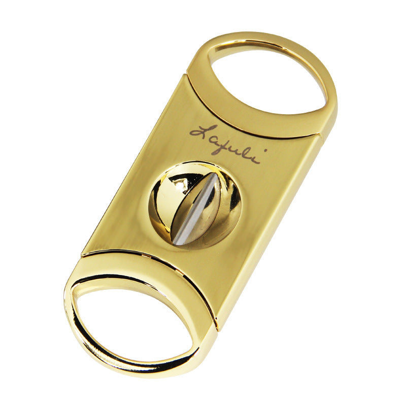 Stainless Steel V-Shaped Cigar Cutter