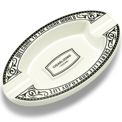 Cigarloong Oval Ashtray