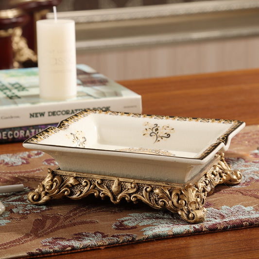 Georgian French Ceramic Ashtray