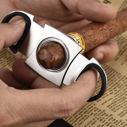 Pocket Stainless Steel Cigar Cutter