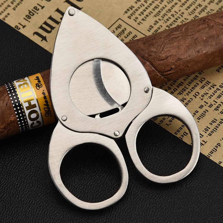 Stainless Steel Cigar Cutting Scissors