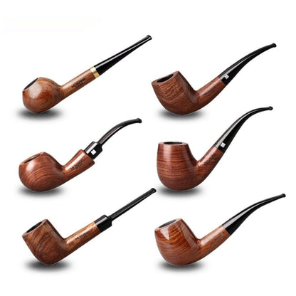 Costustoot Huanghua Pear Wood Tobacco Pipe