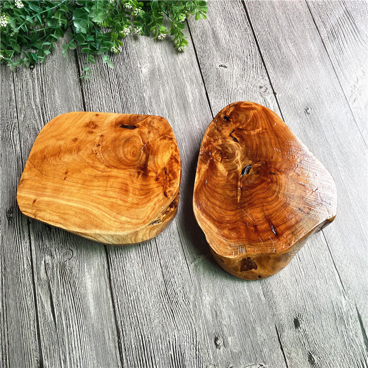 Natural Root Log Vintage Cigar Ashtray